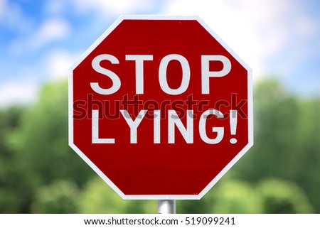 Stop Lying Stock Images, Royalty-Free Images & Vectors | Shutterstock