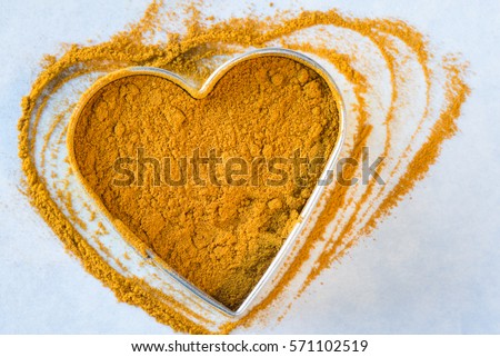 Heart healthy turmeric powder