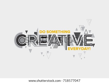 Modern Typography Design In Geometrical Style Creative For Wall Graphics Typographic Modern Typography Design In Geometrical Style Creative For Wall Graphics Typographic