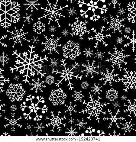 Black Snowflakes White Stock Photos, Images, & Pictures | Shutterstock