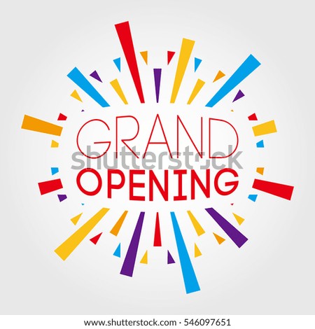 free grand opening template