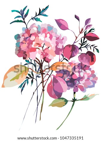 Painted Flowers Stock Images, Royalty-Free Images & Vectors | Shutterstock