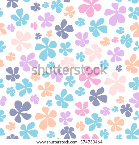 Simple Seamless Pattern For Textile Design And Wrapping Paper Vector Illustration Simple Seamless Pattern For Textile Design And Wrapping Paper Vector Illustration