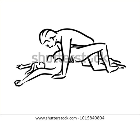 Karma sutra sex position drawing