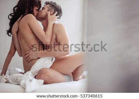 Man Kissing Woman On Sex 94