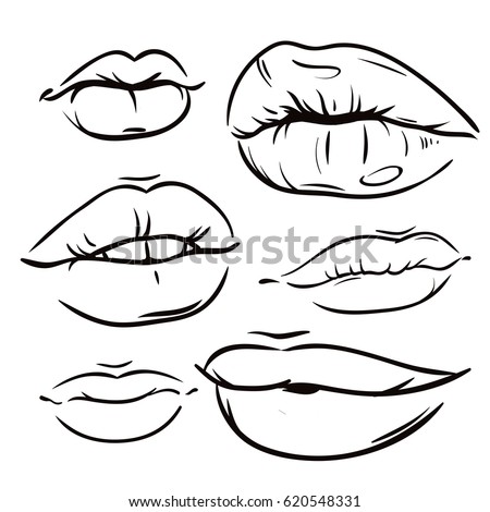 Facial expressions female sexy — photo 2
