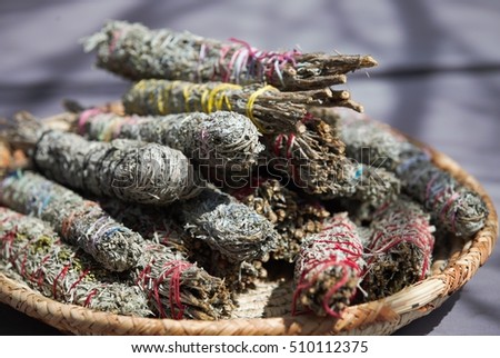 Blue sage stick - Native American Herbal Medicine
