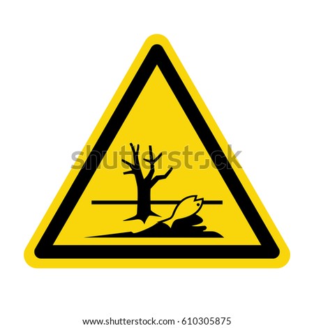 Ghs Hazard Pictogram Yellow Triangle Harmful Stock Vector 473236666 ...