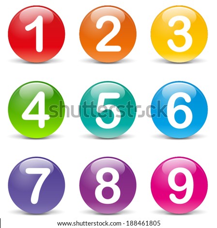 Number Icons Stock Photos, Images, & Pictures | Shutterstock