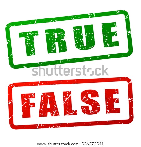 true false true false