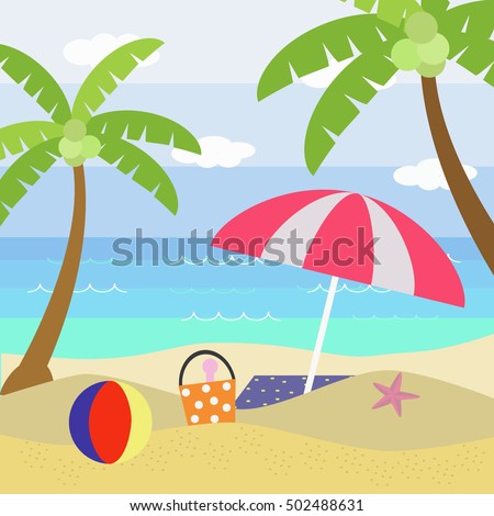 Beach Scene Stock Images, Royalty-Free Images & Vectors | Shutterstock
