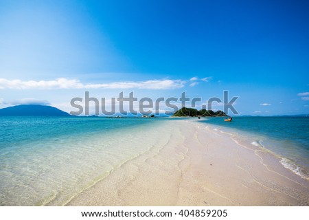 Peaceful beach in heaven Nha Trang, VietNam
