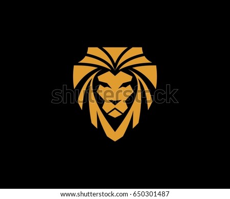 Lion Logo Stock Vector 650301487 - Shutterstock