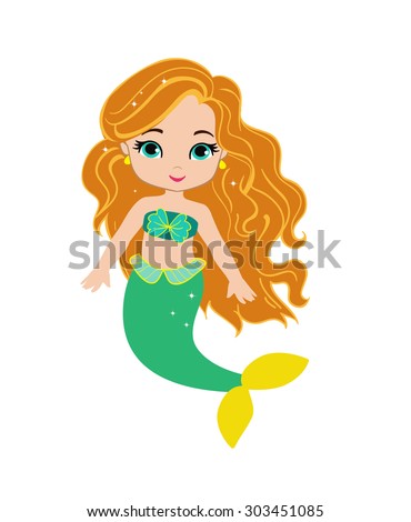 Cartoon Mermaid Stock Images, Royalty-Free Images & Vectors | Shutterstock