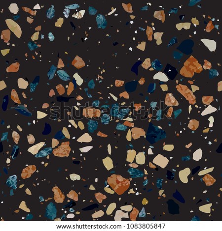 Black Terrazzo Background Image Terrazzo Floor Stock Vector Royalty Black Terrazzo Background Image Terrazzo Floor Stock Vector Royalty