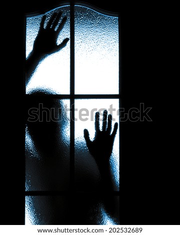 Child Little Girl Window Dreaming Starry Stock Photo 404686291 ...