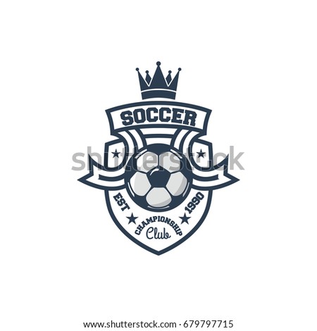 Football Club Logovector Logo Template Stock Vector 398651689 ...