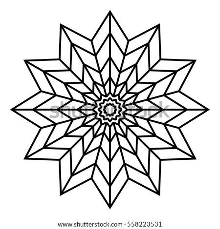 abstract black and white coloring pages - photo #27
