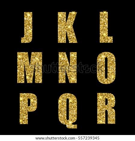 glitter vector alphabet Stock Royalty Images, Alphabet Images Glitter Free