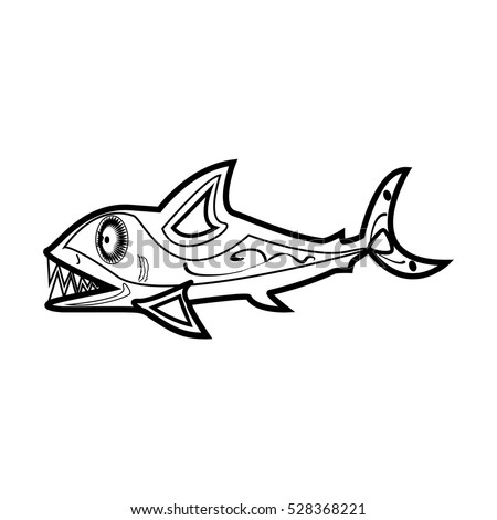 black shark tattoo design isolated on stock vector 528368221 black shark tattoo design isolated on stock vector 528368221