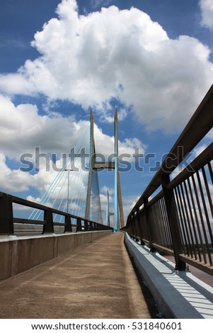 My Thuan Bridge, Vinh Long Province, Vietnam