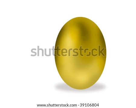 Golden Egg Stock Illustration 39106804 - Shutterstock