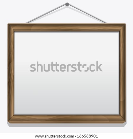 Rustic Wooden Picture Frame Stock Vectors, Images & Vector Art