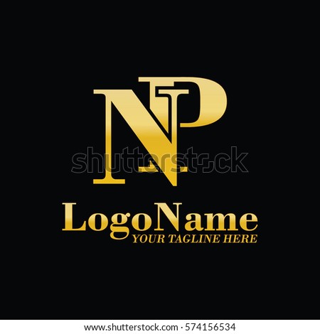 Np Logo Stock Vector 574156534 - Shutterstock