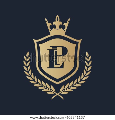 p letter free vector design logo Shutterstock Logo  Stock Lp 602541137  Vector