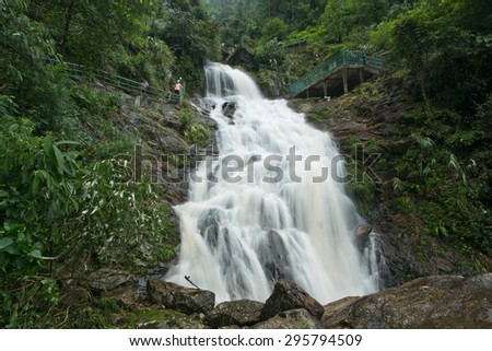 Silver Waterfall, Sapa, Vietnam