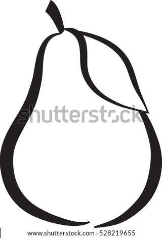 Pair Pears Stock Illustration 1082398 - Shutterstock