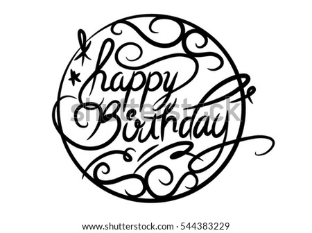 Modern Happy Birthday Stock Images, Royalty-Free Images & Vectors ...