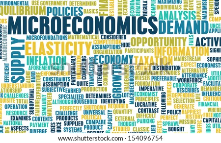 Microeconomics or Micro Economics as a Concept