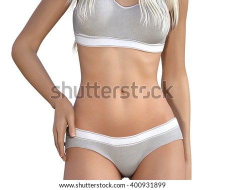 Toned Female Body Stock Images, Royalty-Free Images & Vectors