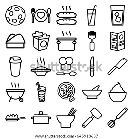 restaurant outline