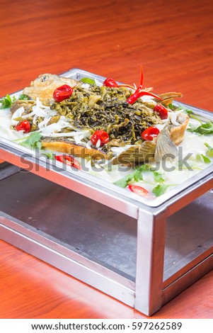 braised fish with pickle