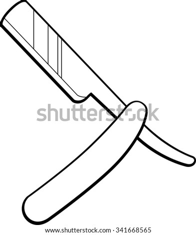 Barber Knife Stock Vectors & Vector Clip Art | Shutterstock