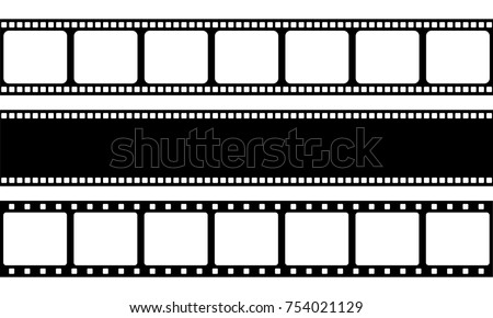 Vector film strip illustration