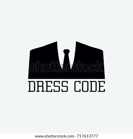 Dress Code Icon Vector Stock Vector 717613777 - Shutterstock