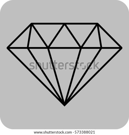 Diamond Outline Stock Images, Royalty-Free Images & Vectors | Shutterstock