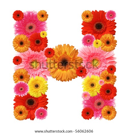 Alphabet Flower H Stock Photos, Images, & Pictures | Shutterstock