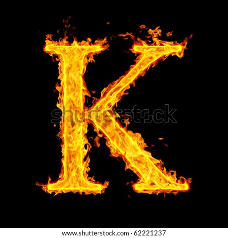 K Fire Isolated Letter Stock Images, Royalty-Free Images & Vectors ...