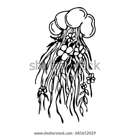 Mermaid Tattoo Stock Illustration 584828743 - Shutterstock