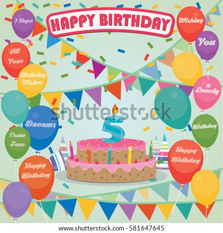 5th Birthday Cake Stock Images, Royalty-Free Images & Vectors ...