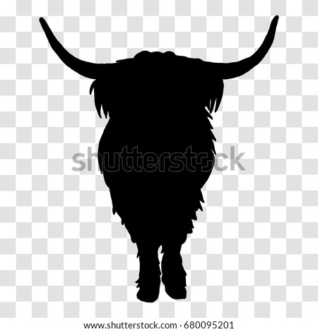 Free Free 183 Silhouette Highland Cow Svg SVG PNG EPS DXF File