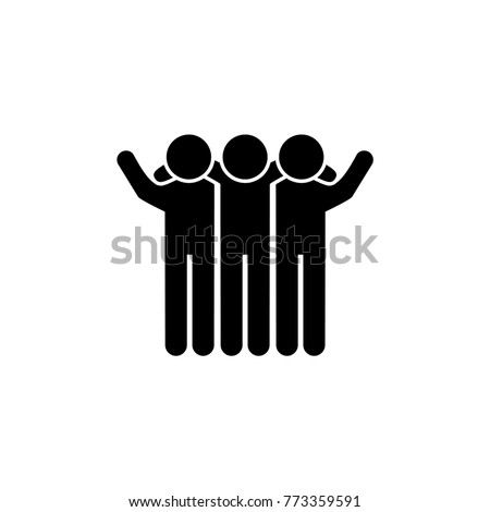 Friends Vector Icon Stock Vector (Royalty Free) 773359591 - Shutterstock