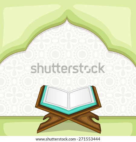 Holy Month Muslim Community Ramadan Kareem Stock Vector 