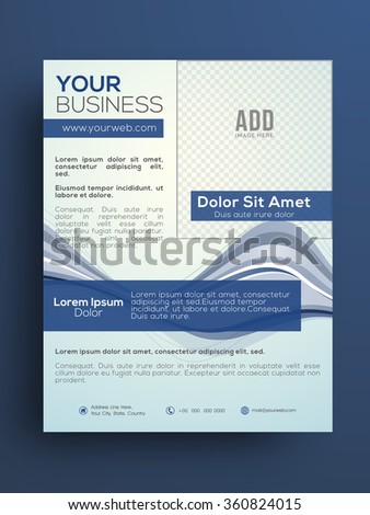 one page flyer