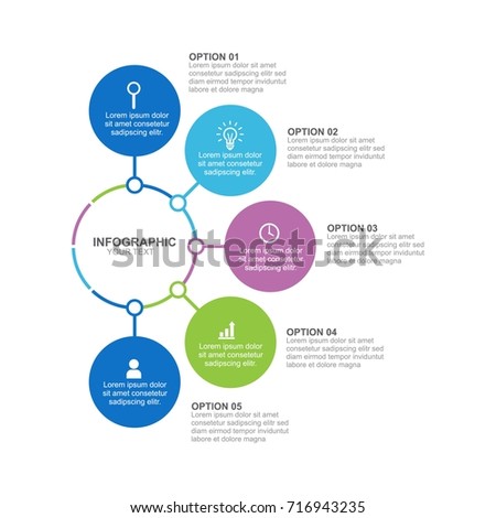 Infographic Timeline Concept 2 Stock Vector 139433486 - Shutterstock