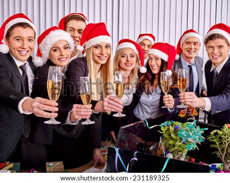 Office Christmas Party Stock Photos, Images, & Pictures | Shutterstock